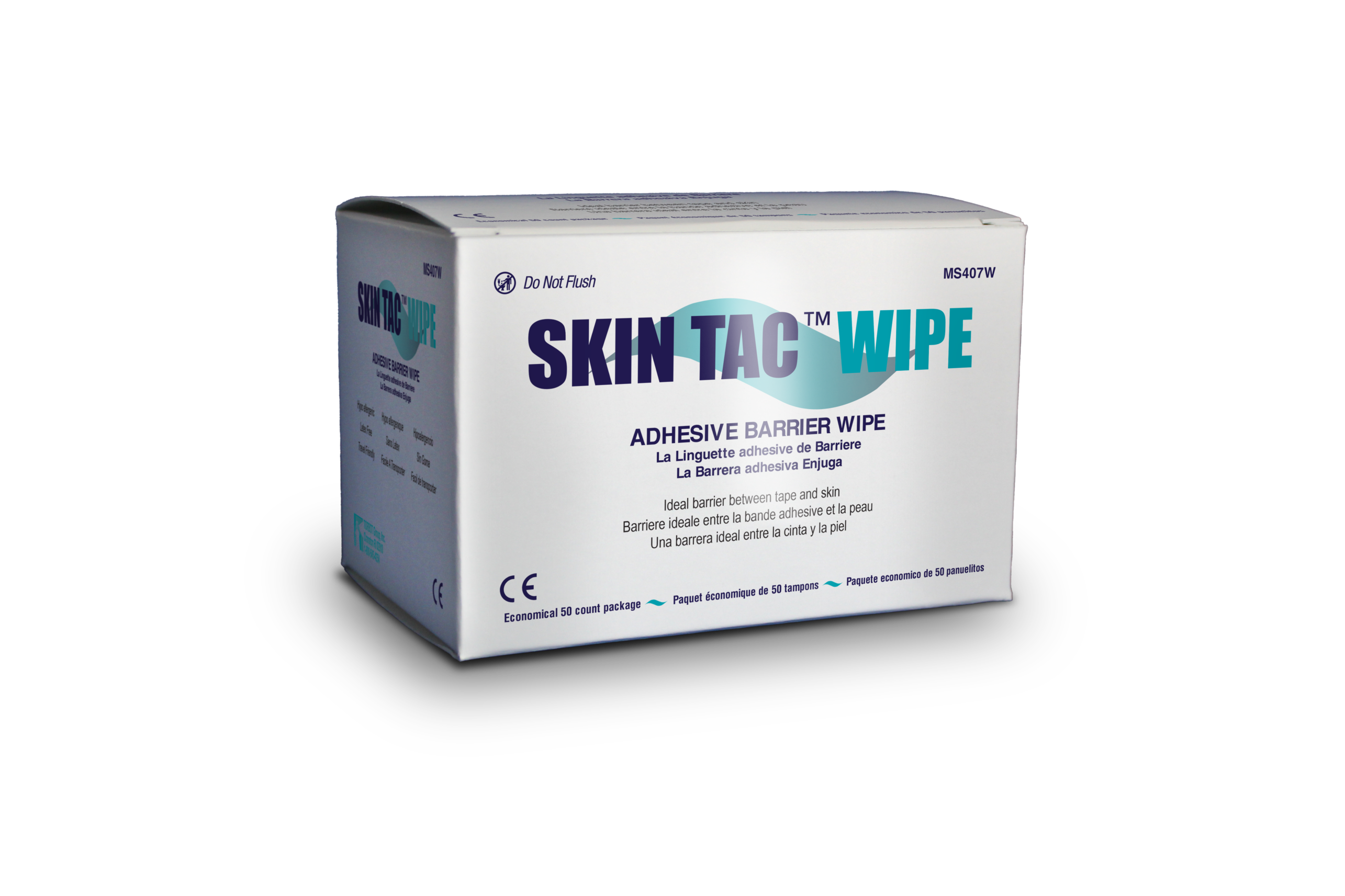 Skin Tac Adhesive Barrier Wipes-50 ct. Box - Torbot Group, Inc.